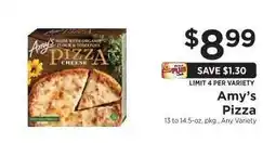 ShopRite Amy's Pizza offer
