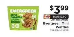 ShopRite Evergreen Mini Waffles offer