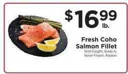 ShopRite Fresh Coho Salmon Fillet offer