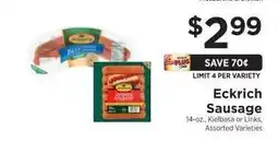 ShopRite Eckrich sausage offer