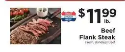 ShopRite Beef Flank Steak offer