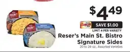 ShopRite Reser's Main St. Bistro Signature Sides offer