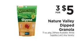 ShopRite Nature Valley Dipped Granola offer