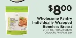 ShopRite Wholesome Pantry Individually Wrapped Boneless Breast offer