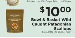 ShopRite Bowl & Basket Wild Caught Patagonian Scallops offer