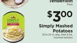ShopRite Simply Mashed Potatoes offer