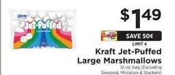 ShopRite Kraft Jet-Puffed Large Marshmallows offer