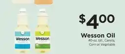 ShopRite Wesson Oil offer