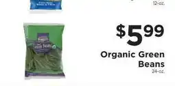 ShopRite Organic Green Beans offer