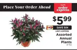 ShopRite Assorted Annual Plants offer