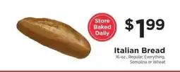 ShopRite Italian Bread offer