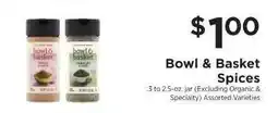ShopRite Bowl & Basket Spices offer