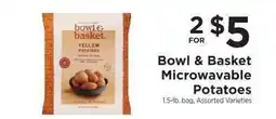 ShopRite Bowl & Basket Microwavable Potatoes offer