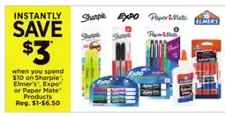 Dollar General On Sharpie, Elmer's, Expo or Paper Mate Products offer