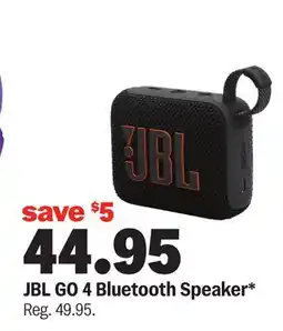Meijer JBL GO 4 Bluetooth Speaker offer