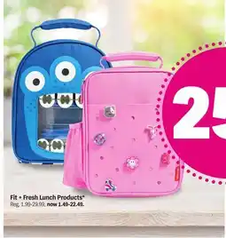 Meijer Fit + Fresh Lunch Products offer