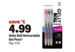 Meijer Gelly Roll Retractable Gel Pens offer