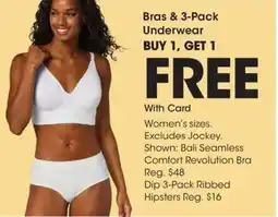 Kroger Bras & 3-Pack Underwear offer