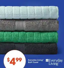 Kroger Everyday living bath towel offer