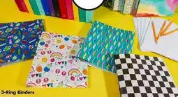 Dollar Tree 3-Ring Binders offer