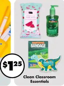 Dollar Tree Clean classroom essentials offer