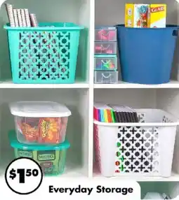 Dollar Tree Everyday storage offer