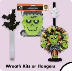 Dollar Tree Wreath kits or hangers offer
