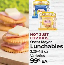 Sunset Foods Oscar mayer lunchables offer