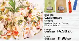 Sunset Foods Blue star crabmeat offer