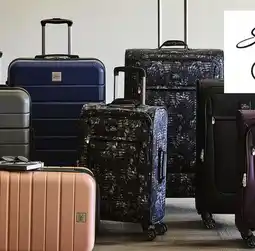JC Penney Skyway Everett 20 Hardside Or Softside Luggage offer