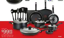 JC Penney T-fal Essentials 20-Pc. Non-Stick Cookware Set offer