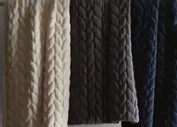 JC Penney Liz Claiborne Chunky Chevron Throw offer