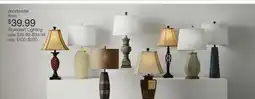 JC Penney Stylecraft Lighting offer
