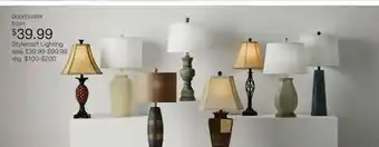 JC Penney Stylecraft Lighting offer