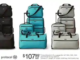 JC Penney Protocol Bowden 5-Pc. Luggage Set offer