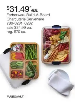 JC Penney Farberware Build-A-Board Charcuterie offer