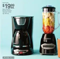 JC Penney Black + Decker Kitchen Electrics offer