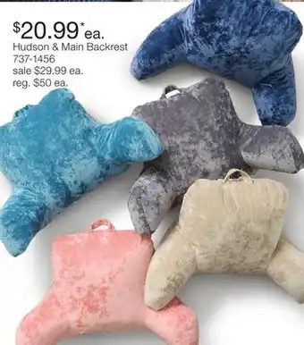 JC Penney Hudson & Main Backrest offer