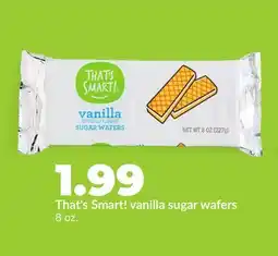 Hy-Vee That's Smart! vanilla sugar wafers offer