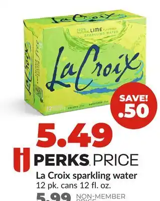 Hy-Vee La Croix sparkling water offer