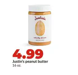 Hy-Vee Justin's peanut butter offer