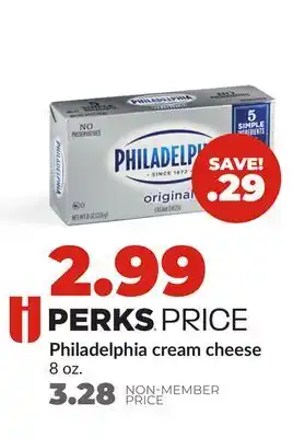 Hy-Vee Philadelphia cream cheese offer