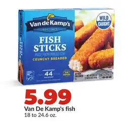 Hy-Vee Van De Kamp's fish offer
