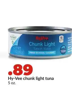 Hy-Vee Hy-Vee chunk light tuna offer