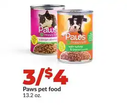 Hy-Vee Paws pet food offer