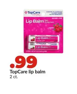 Hy-Vee TopCare lip balm offer