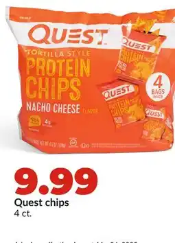 Hy-Vee Quest chips offer