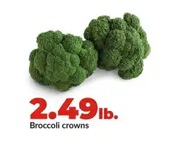 Hy-Vee Broccoli crowns offer