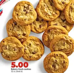 Hy-Vee Bakery-fresh cookies offer