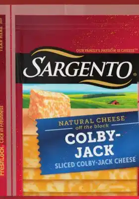 Hy-Vee Sargento sliced cheese offer
